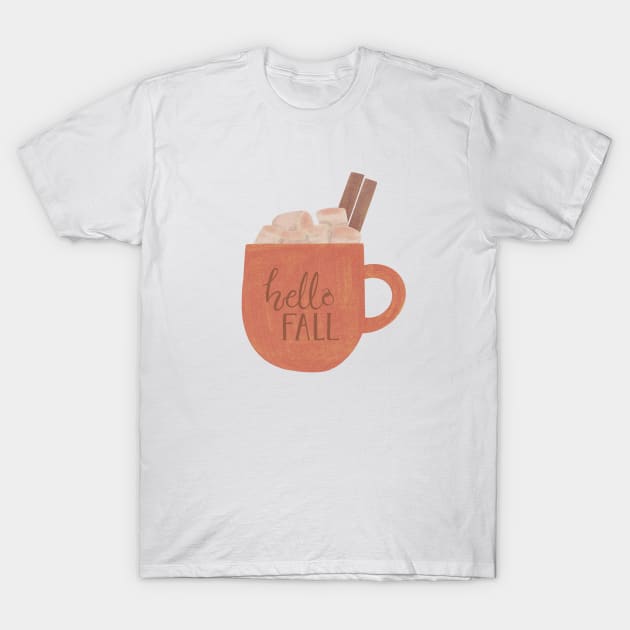 Hello Fall T-Shirt by Castle Rock Shop